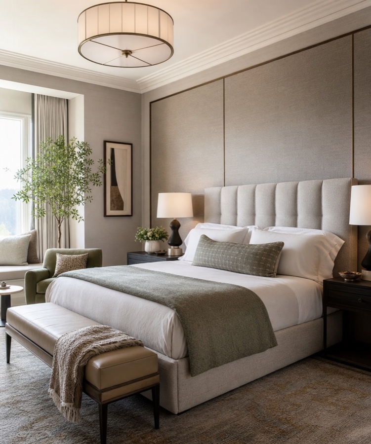Boutique bedroom suite interior design project